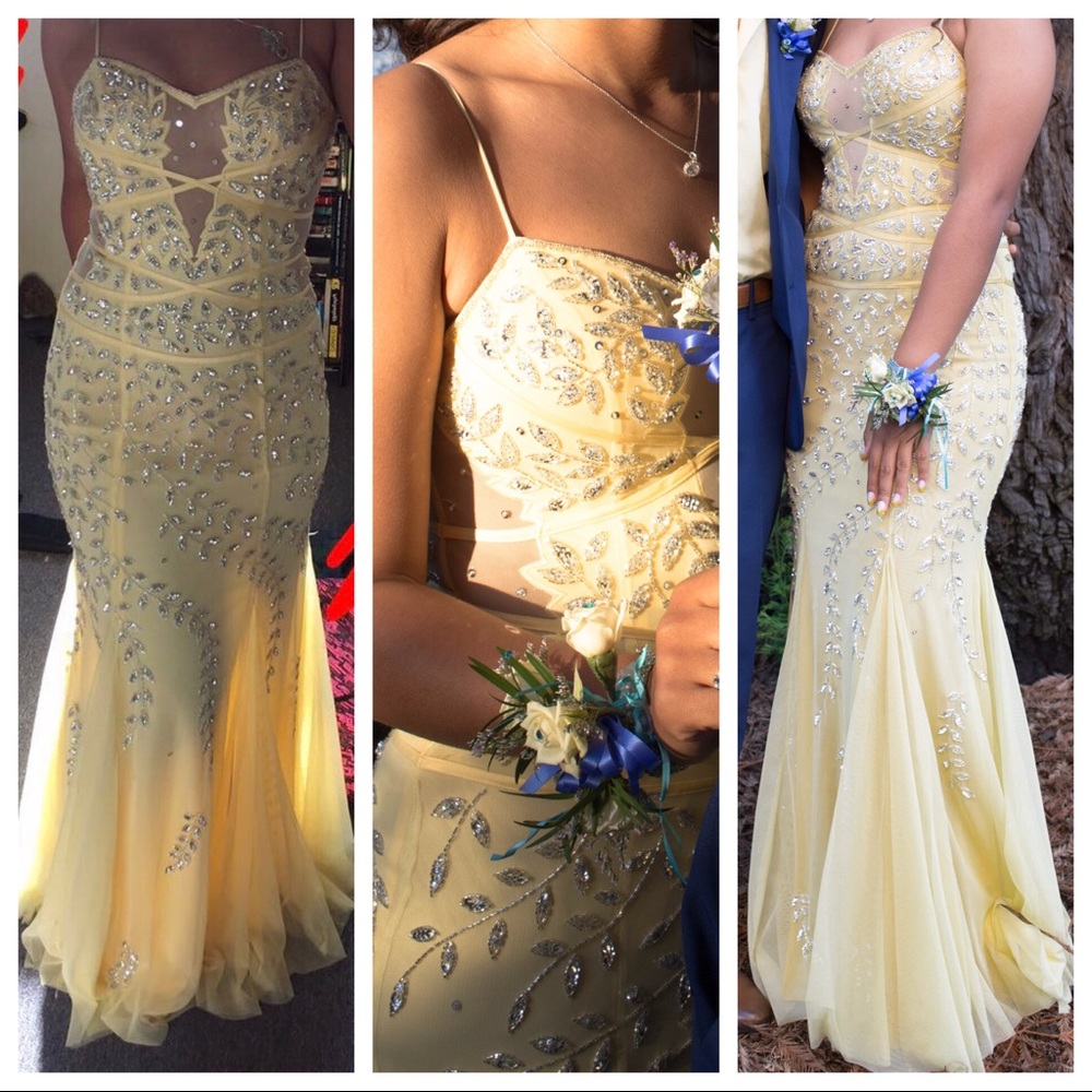 Yellow Prom Dress